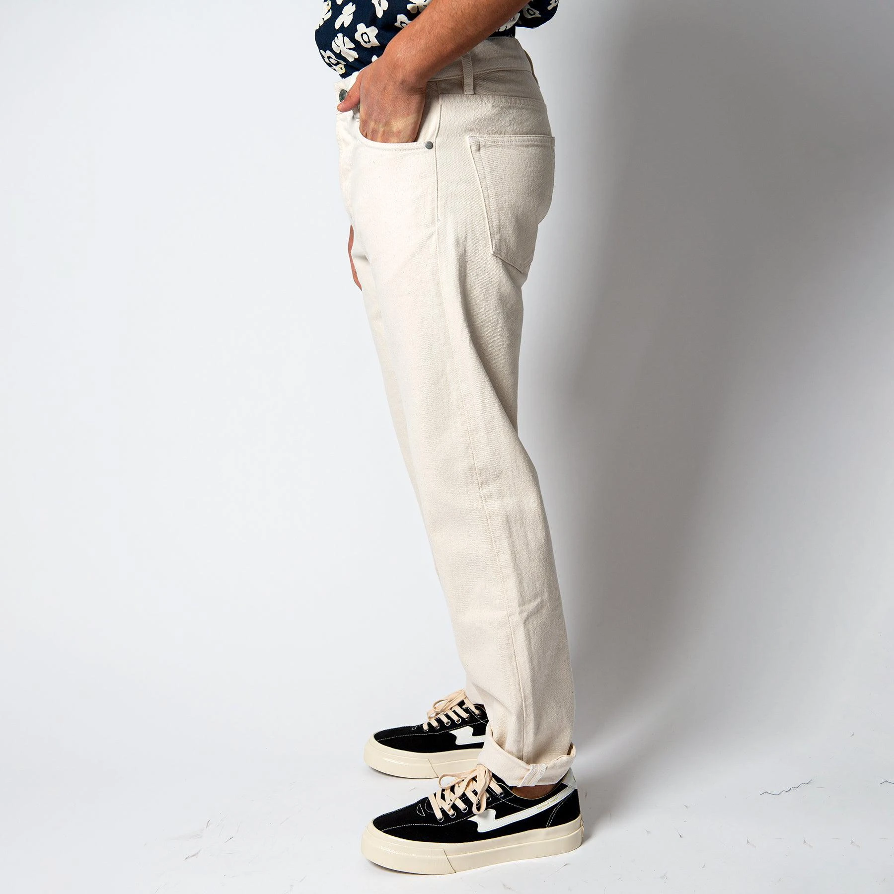 NN07 SONNY TROUSERS ECRU 5 NN07 SONNY TROUSERS ECRU - Bild 3