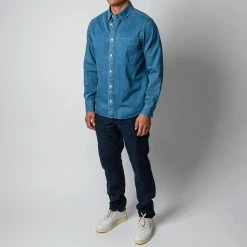 NN07 KARL LINEN TROUSERS NAVY BLUE 13 NN07 KARL LINEN TROUSERS NAVY BLUE -jupiter shop NN07LINNEBYXA 2