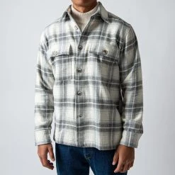 NN07 SOREN OVERSHIRT GREY CHECK