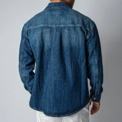 NN07 ROGER SHIRT BLUE DENIM -jupiter shop NN07OVERSHIRT 5 a4d60d25 b567 43db 97fc c678983cc9c6