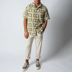 NN07 JULIO CROCHET SHIRT PALE GREEN -jupiter shop NN07SKJORTA 1 1742550a e749 466a 987a d9e8af9b9606