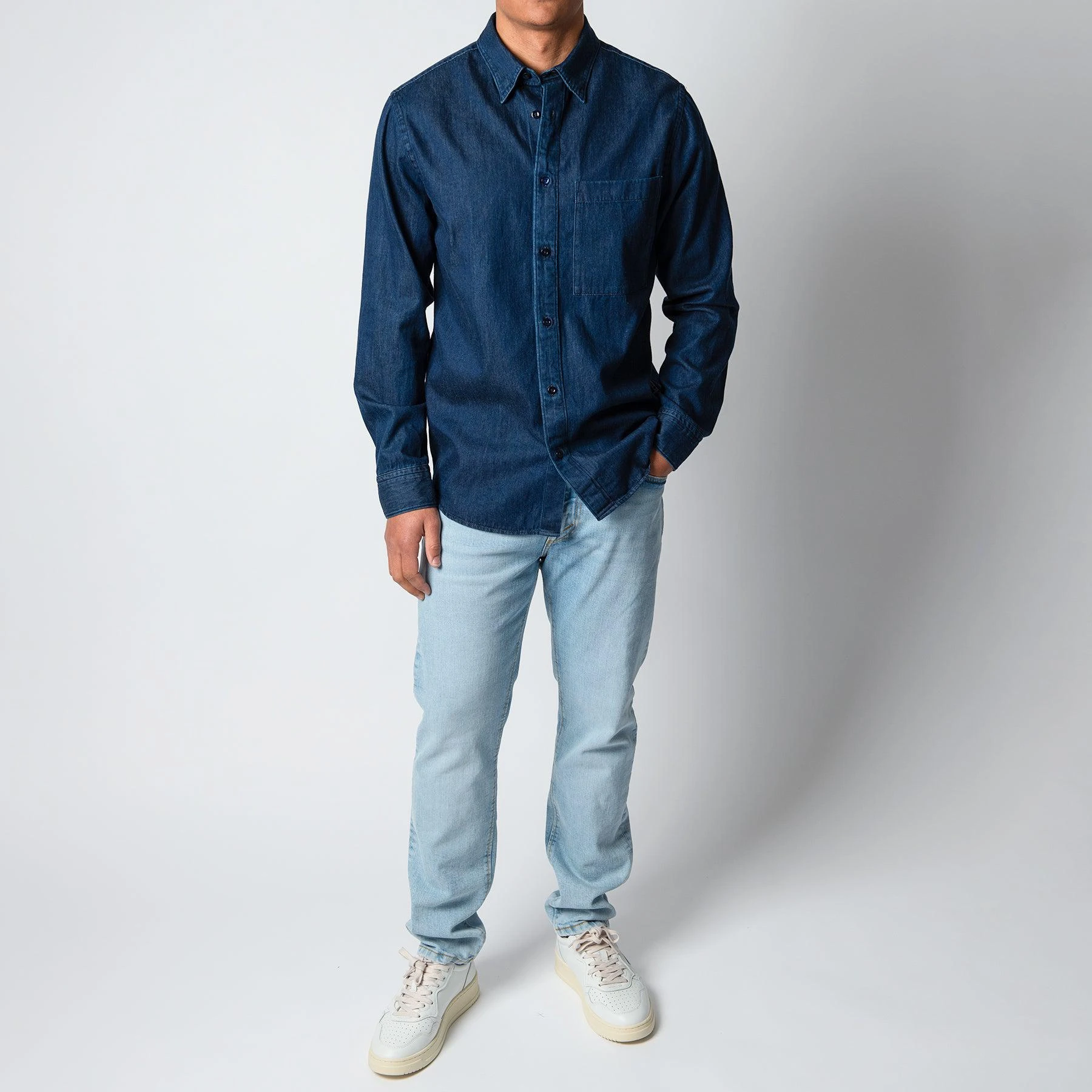 NN07 COHEN SHIRT DARK INDIGO 8 NN07 COHEN SHIRT DARK INDIGO - Bild 6