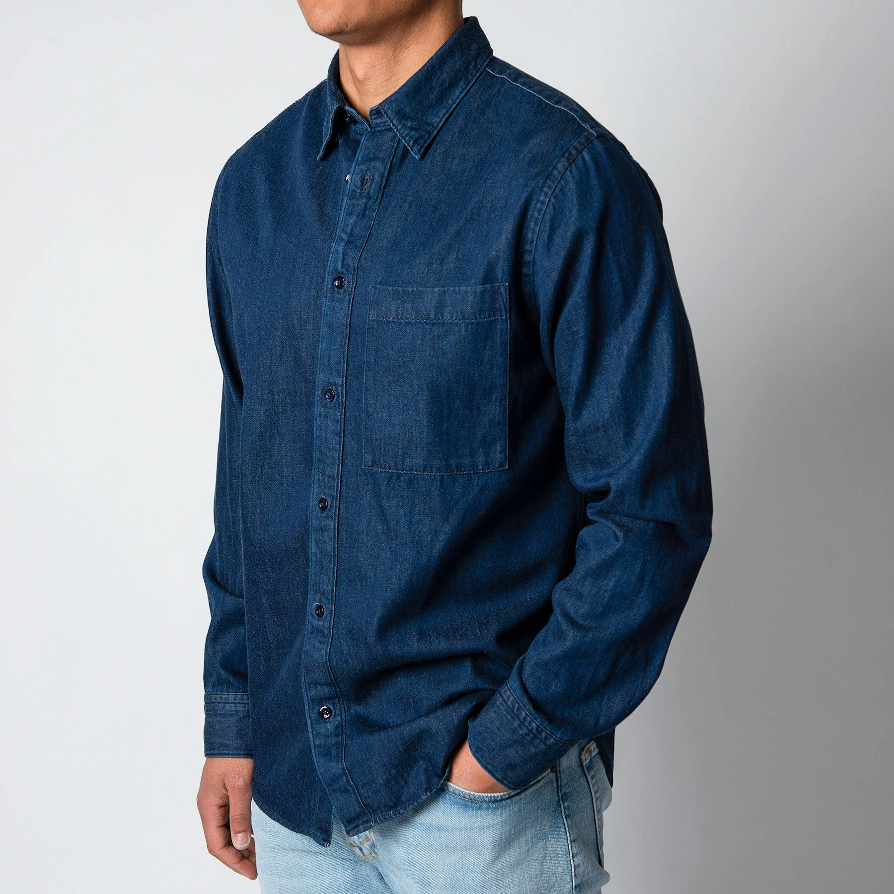 NN07 COHEN SHIRT DARK INDIGO 4 NN07 COHEN SHIRT DARK INDIGO - Bild 2