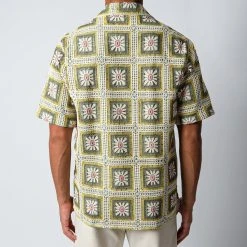 NN07 JULIO CROCHET SHIRT PALE GREEN -jupiter shop NN07SKJORTA 5 50ecf88b 761b 465e 8c46 65eeef297d2f