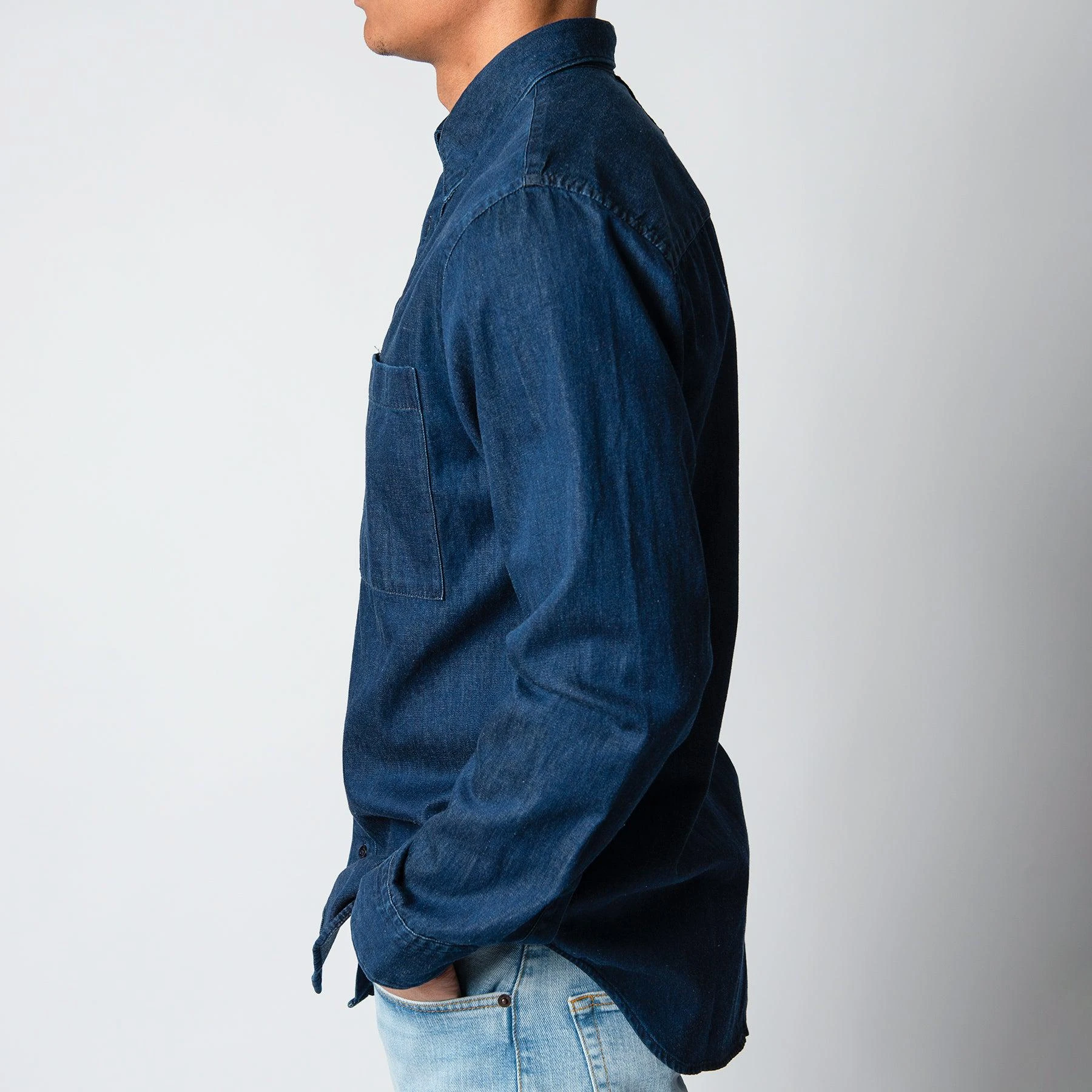 NN07 COHEN SHIRT DARK INDIGO 5 NN07 COHEN SHIRT DARK INDIGO - Bild 3