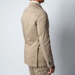 Oscar Jacobson EGEL STRETCH PATCH POCKET BLAZER ROUGH BEIGE -jupiter shop OSCARJACOBSONKAVAJ 1 1