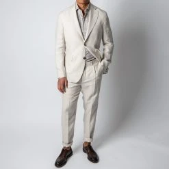 Oscar Jacobson FERRY SOFT BLAZER WHITE GRASS 13 Oscar Jacobson FERRY SOFT BLAZER WHITE GRASS -jupiter shop OSCARJACOBSONKOSTYM 2
