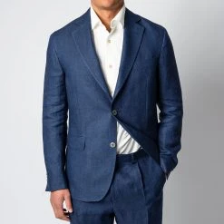 Oscar Jacobson FERRY SOFT BLAZER NAVY