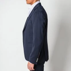 Oscar Jacobson FOGERTY WOOL BLAZER DARK BLUE 10 Oscar Jacobson FOGERTY WOOL BLAZER DARK BLUE -jupiter shop OSCARJACOBSONKOSTYM 4 1