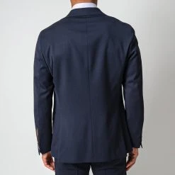 Oscar Jacobson FOGERTY WOOL BLAZER DARK BLUE 12 Oscar Jacobson FOGERTY WOOL BLAZER DARK BLUE -jupiter shop OSCARJACOBSONKOSTYM 5 1