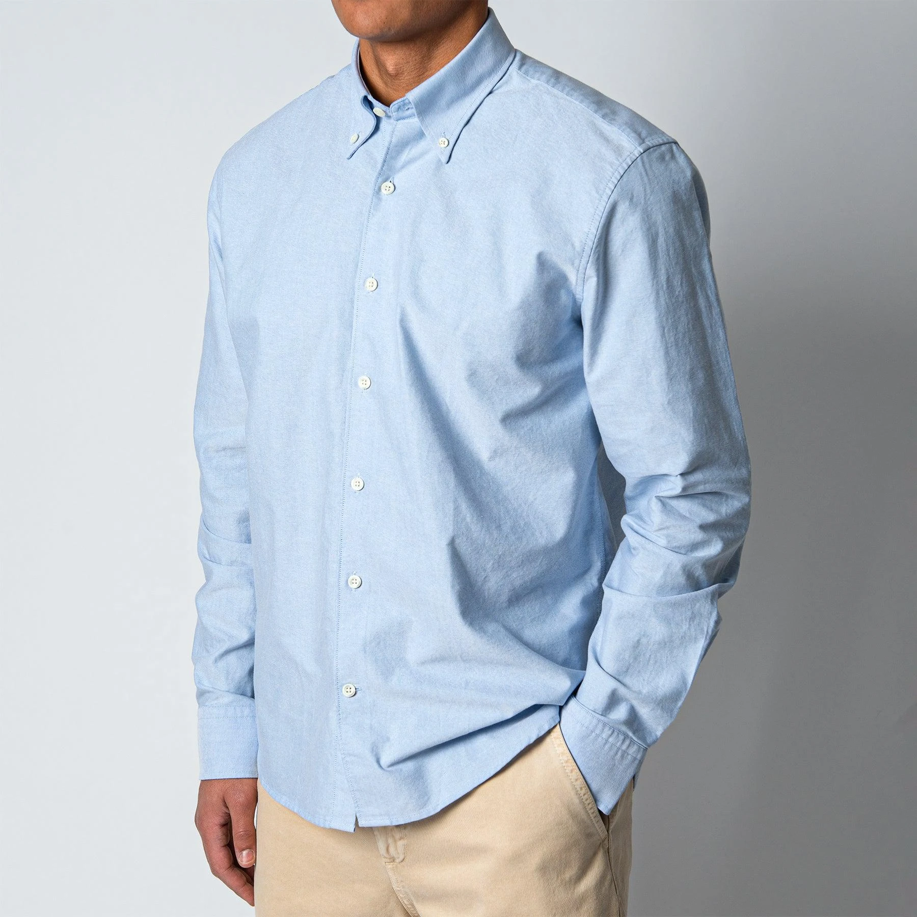 Oscar Jacobson REGULAR FIT OXFORD SHIRT OXFORD BLUE 4 Oscar Jacobson REGULAR FIT OXFORD SHIRT OXFORD BLUE - Bild 2