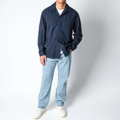 NN07 ANDRE SHIRT NAVY BLUE -jupiter shop OVERSHIRTNN07 1 b2936828 7ae6 454e bec0 4755f63c2b3d