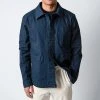 NN07 OLAV HYBRID SHIRTJACKET NAVY BLUE -jupiter shop OVERSHIRTNN07 2