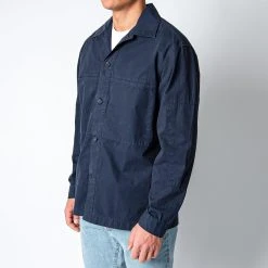 NN07 ANDRE SHIRT NAVY BLUE -jupiter shop OVERSHIRTNN07 3 068747c7 1903 4118 a4da c2538141d344