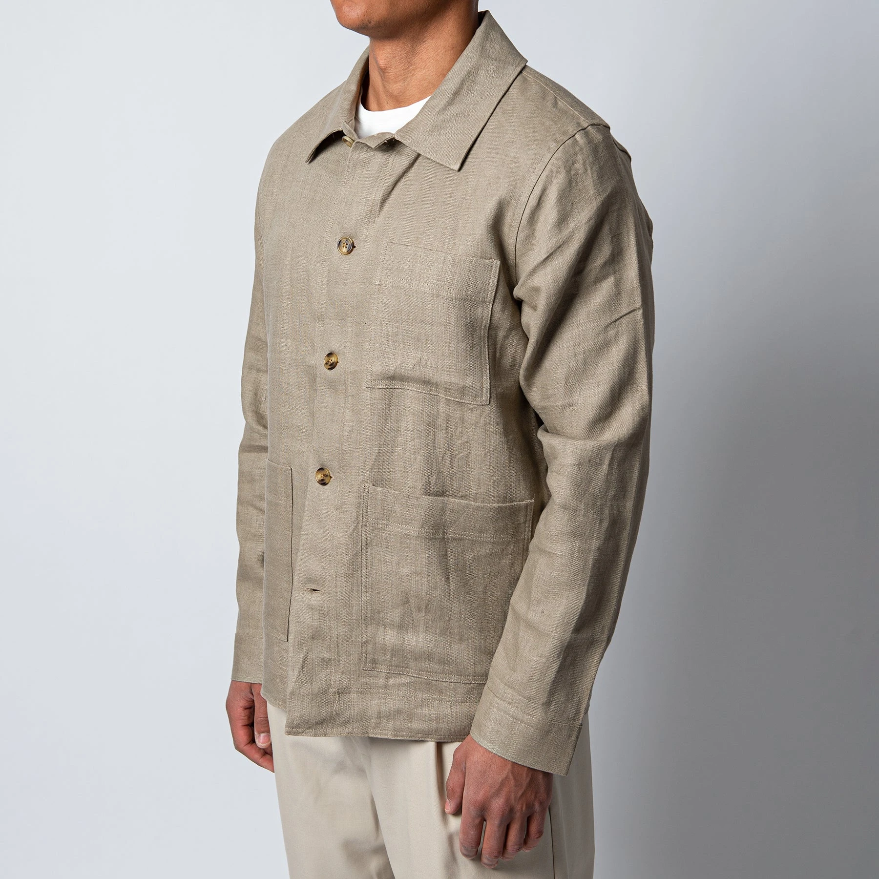 NN07 OLAV HYBRID BLAZER GREIGE 4 NN07 OLAV HYBRID BLAZER GREIGE - Bild 2