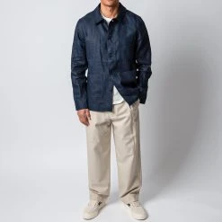 NN07 OLAV HYBRID BLAZER NAVY BLUE -jupiter shop OVERSHIRTNN07 8