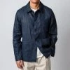 NN07 OLAV HYBRID BLAZER NAVY BLUE