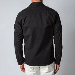 Stone Island COTTON STRETCH OVERSHIRT BLACK -jupiter shop OVERSHIRTSTONEISLAND 5 3e6d4e83 5c5c 428b a7ab 53fa2acbab5d