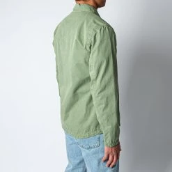 Stone Island COTTON OVERSHIRT SAGE -jupiter shop OVERSHIRTSTONEISLAND 7