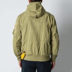 PARAJUMPERS GOBI HOODED BOMBER JACKET GREEN OLIVE -jupiter shop PARAJUMPERSJACKA 5 7460068f 7f23 49fd b584 e058a3731cee