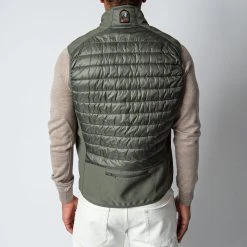 PARAJUMPERS ZAVIER PADDED VEST THYME -jupiter shop PARAJUMPERSVAST 5