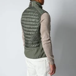 PARAJUMPERS ZAVIER PADDED VEST THYME -jupiter shop PARAJUMPERSVAST 6