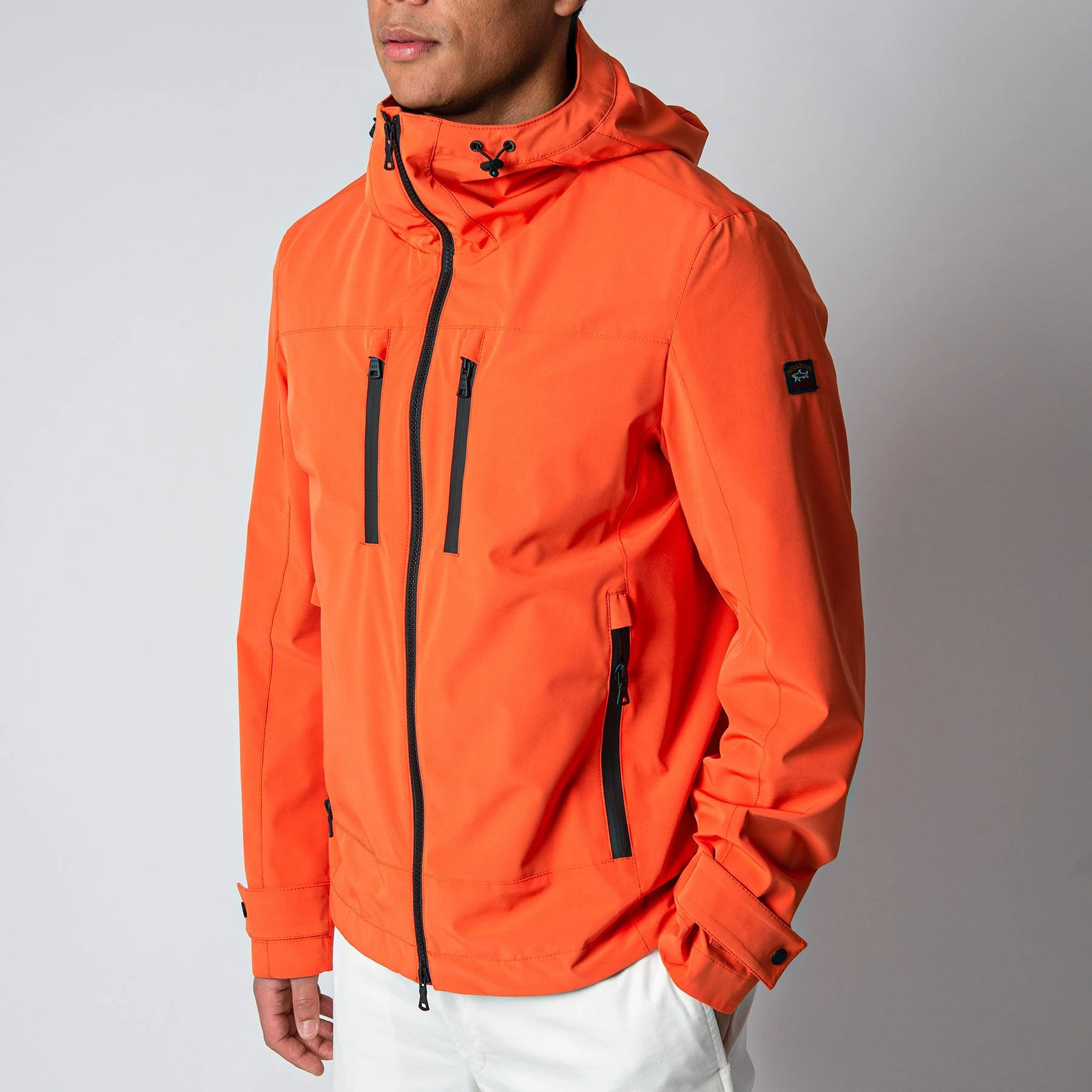 Paul&Shark MEN'S TYPHOON WINDBREAKER ORANGE 5 Paul&Shark MEN'S TYPHOON WINDBREAKER ORANGE - Bild 3