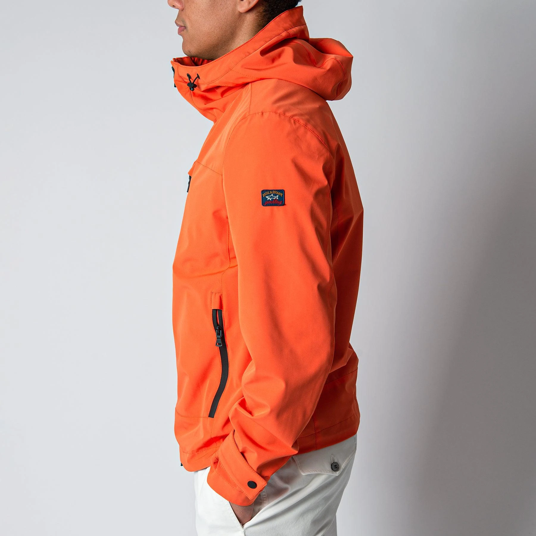 Paul&Shark MEN'S TYPHOON WINDBREAKER ORANGE 6 Paul&Shark MEN'S TYPHOON WINDBREAKER ORANGE - Bild 4