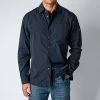 Paul&Shark ECO-NYLON SHIRT BLUE -jupiter shop PAUL SHARKOVERSHIRT 2