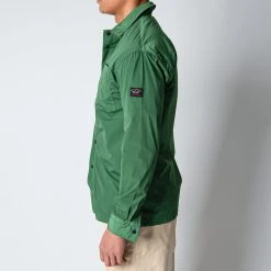 Paul&Shark ECO-NYLON SHIRT GREY-GREEN -jupiter shop PAUL SHARKOVERSHIRT 4 8189ff0b 5d57 4120 aff2 2135ff4b179e