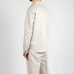 JUPITER X CAVALIERE POSA COTTON LINEN OVERSHIRT GREY -jupiter shop POSA COTTON LINEN OVERSHIRT GREY HYBRIDSKJORTA JUPITER X CAVALIERE Jupiter Kungsgatan Norrlandsgatan Stockholm 6