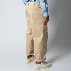 President's CHINO FRANK P'S GABARDINE MINERAL CREAM 11 President's CHINO FRANK P'S GABARDINE MINERAL CREAM -jupiter shop PRESIDENT SBYXA 6