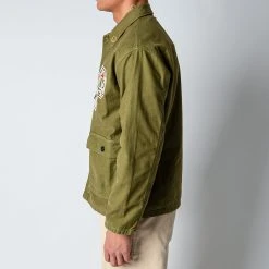 President's SATIN DYED RANGER SWEATER OLIVE -jupiter shop PRESIDENT SJACKA 4