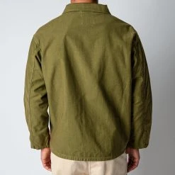 President's SATIN DYED RANGER SWEATER OLIVE -jupiter shop PRESIDENT SJACKA 5