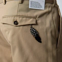 PT Torino REBEL ONE PLEAT TROUSERS BEIGE -jupiter shop PTTORINOBYXA 7