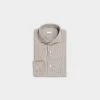 XACUS REDA MERINO LINEN SHIRT BEIGE STRIPE 2 XACUS REDA MERINO LINEN SHIRT BEIGE STRIPE -jupiter shop REDA MERINO LINEN SHIRT BEIGE STRIPE SKJORTA XACUS Jupiter Kungsgatan Norrlandsgatan Stockholm