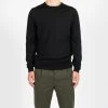 Filippo De Laurentiis ROYAL 120'S MERINO CREWNECK BLACK -jupiter shop ROYAL 120S MERINO CREWNECK BLACK TROJA FILIPPO DE LAURENTIIS Jupiter Kungsgatan Norrlandsgatan Stockholm