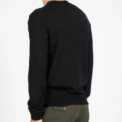 Filippo De Laurentiis ROYAL 120'S MERINO CREWNECK BLACK 14 Filippo De Laurentiis ROYAL 120'S MERINO CREWNECK BLACK -jupiter shop ROYAL 120S MERINO CREWNECK BLACK TROJA FILIPPO DE LAURENTIIS Jupiter Kungsgatan Norrlandsgatan Stockholm 6