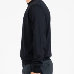 Filippo De Laurentiis ROYAL 120'S MERINO CREWNECK NAVY -jupiter shop ROYAL 120S MERINO CREWNECK NAVY TROJA FILIPPO DE LAURENTIIS Jupiter Kungsgatan Norrlandsgatan Stockholm 4