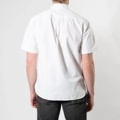 XACUS SHORT SLEEVE SHIRT WITH POCKETS WHITE -jupiter shop SHORT SLEEVE SHIRT WITH POCKETS WHITE SKJORTA XACUS Jupiter Kungsgatan Norrlandsgatan Stockholm 7