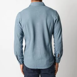 ADVERB JERSEY PIQUE SHIRT JEANS -jupiter shop SKJORTAADVERB 6