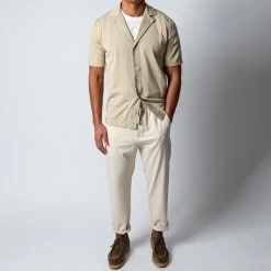 Filippo De Laurentiis LUXURY BOWLING SWEATER BEIGE -jupiter shop SKJORTAFILIPPODELAURENTIIS 1 04dc0ee9 efa3 43a8 9623 0466dc4ad2db