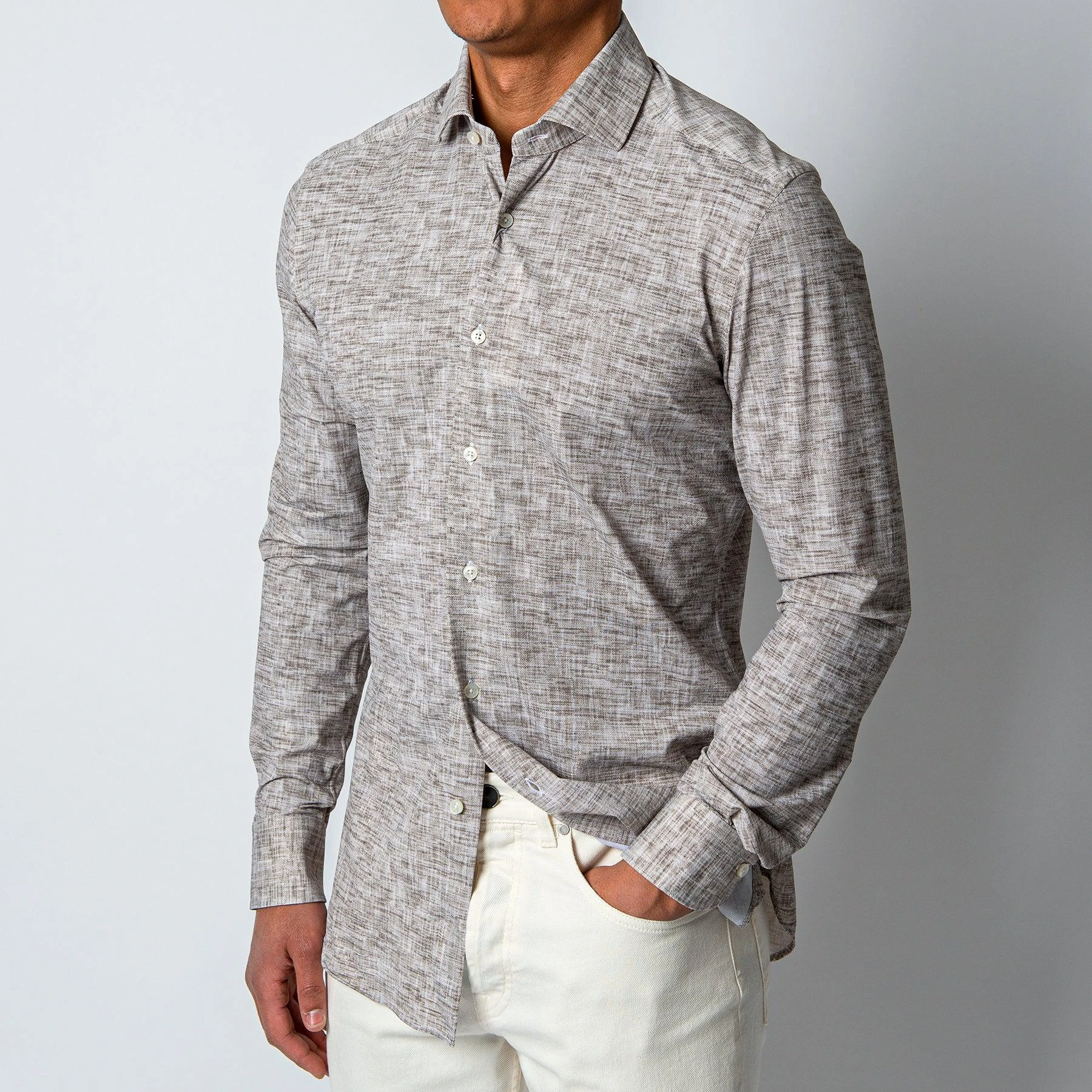 XACUS ACTIVE SHIRT BROWN 4 XACUS ACTIVE SHIRT BROWN - Bild 2