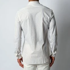 XACUS ACTIVE SHIRT BEIGE STRIPE -jupiter shop SKJORTAXACUS 5