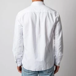 XACUS WASHED CASUAL OXFORD SHIRT WHITE -jupiter shop SKJORTAXACUS 6 f5fd9025 d049 4f31 8ece d69979bb1011