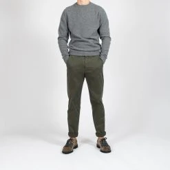 Briglia 1949 SOHO COTTON TWILL PANT MILITARY -jupiter shop SOHO COTTON TWILL PANT MILITARY BYXA BRIGLIA 1949 Jupiter Kungsgatan Norrlandsgatan Stockholm 7