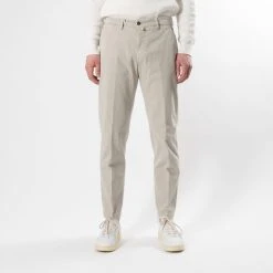 Briglia 1949 SOHO WASHED COTTON TWILL PANT BEIGE