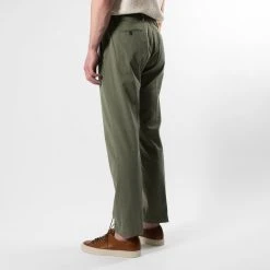Briglia 1949 SOHO WASHED COTTON TWILL PANT GREEN -jupiter shop SOHO WASHED COTTON TWILL PANT GREEN BYXA BRIGLIA 1949 Jupiter Kungsgatan Norrlandsgatan Stockholm 3