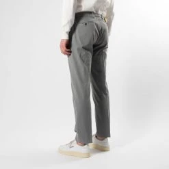 Briglia 1949 SOHO WASHED COTTON TWILL PANT GREY -jupiter shop SOHO WASHED COTTON TWILL PANT GREY BYXA BRIGLIA 1949 Jupiter Kungsgatan Norrlandsgatan Stockholm 3