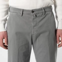 Briglia 1949 SOHO WASHED COTTON TWILL PANT GREY -jupiter shop SOHO WASHED COTTON TWILL PANT GREY BYXA BRIGLIA 1949 Jupiter Kungsgatan Norrlandsgatan Stockholm 5